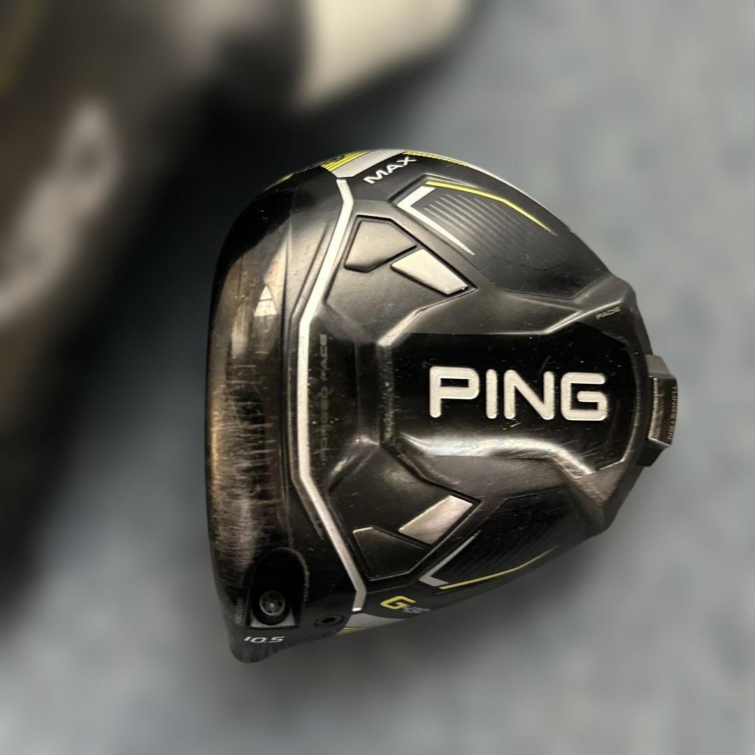 レフティ《PING》ピンG430 MAXドライバーヘッド10.5°＋ヘッドカバー