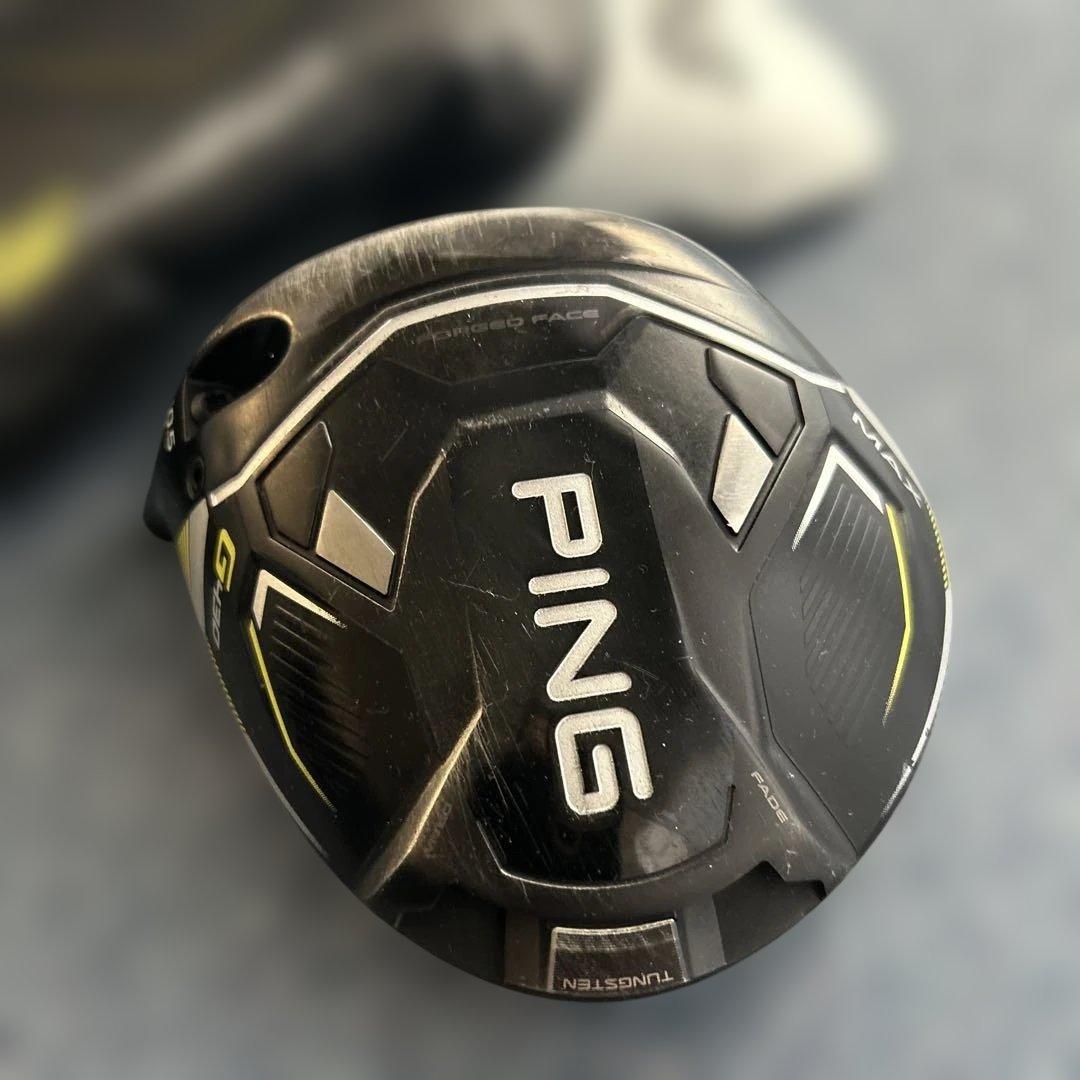 レフティ《PING》ピンG430 MAXドライバーヘッド10.5°＋ヘッドカバー