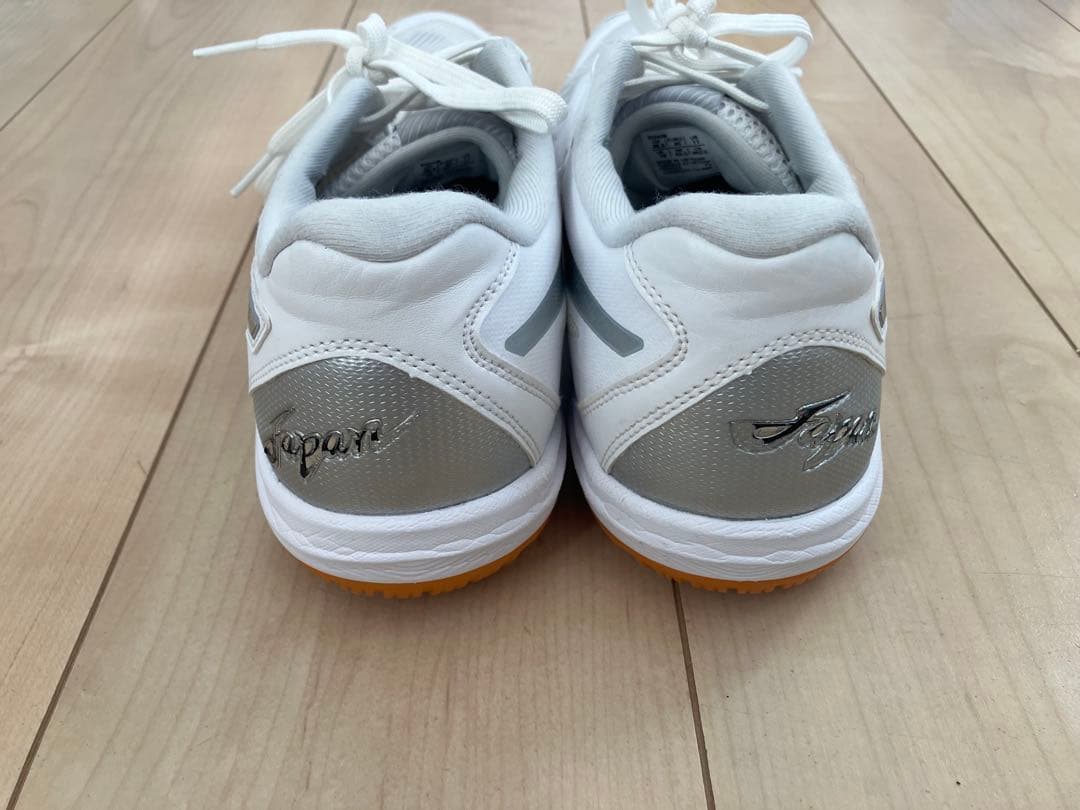 ASICS バレーボールシューズ 28.5cm ホワイト/シルバー