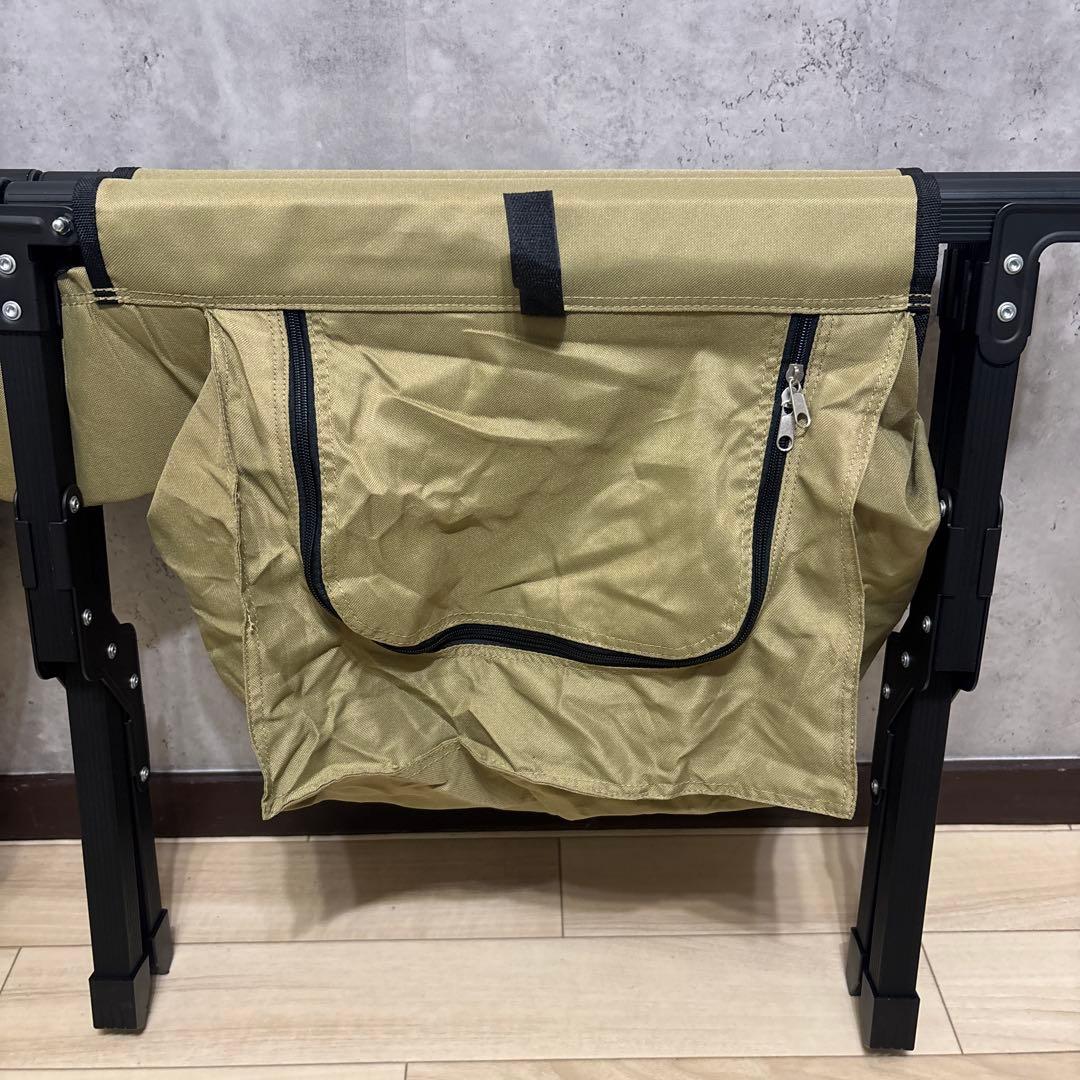 美品　DOD ストレージベンチ カーキ　廃盤品