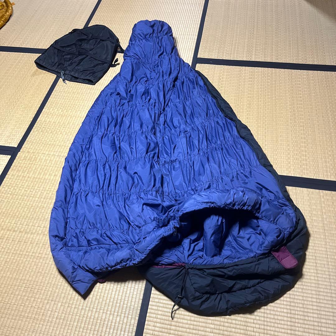 【廃盤】 モンベル シュラフ スーパー バロウバッグ エクセロフト #1 冬用