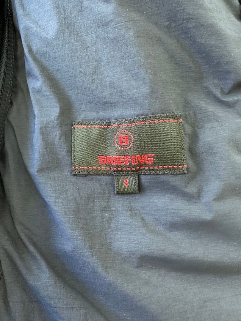 値下げ済 BRIEFING メンズSサイズ・ネイビーダウンジャケット