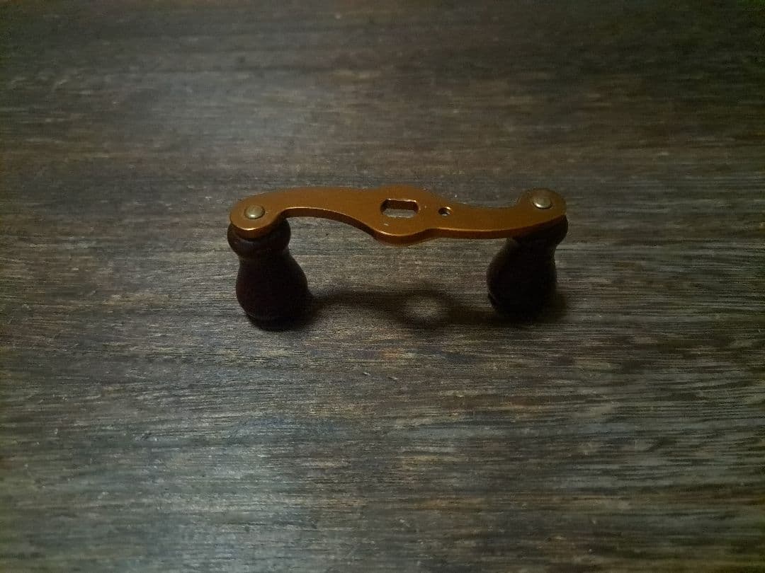 道楽　DOWLUCK 　ドウラク　ハンドル　ブラウン　ウッドノブ　レア