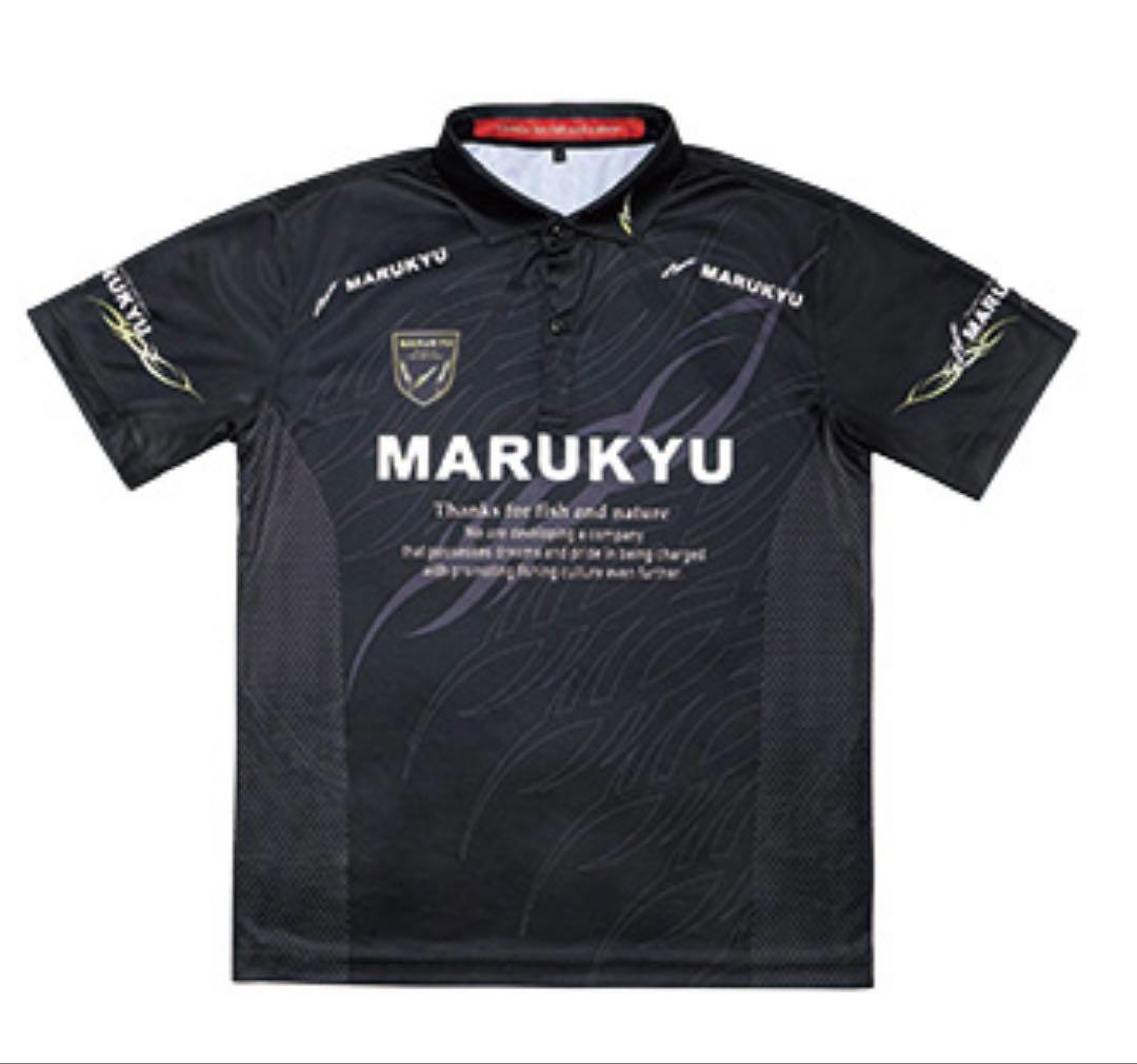 MARUKYU ドライポロシャツ ブラック