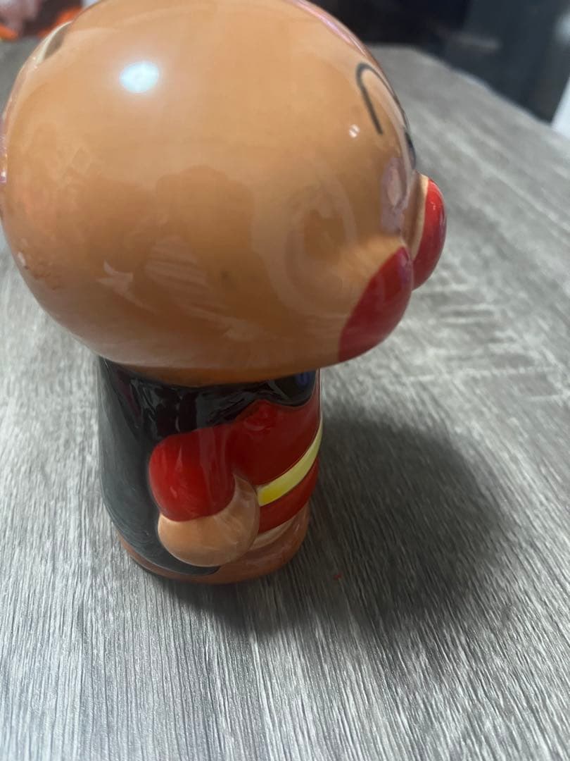 レア　アンパンマン貯金箱　陶器