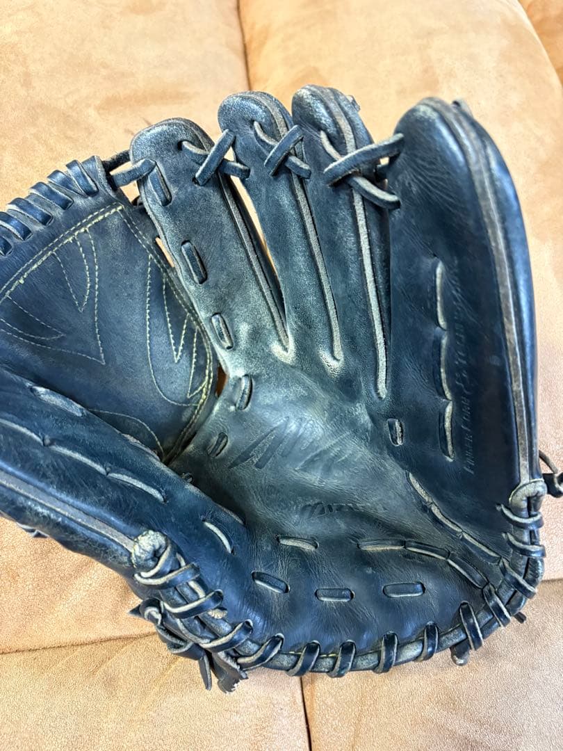 Mizuno 黒 レザーグローブ