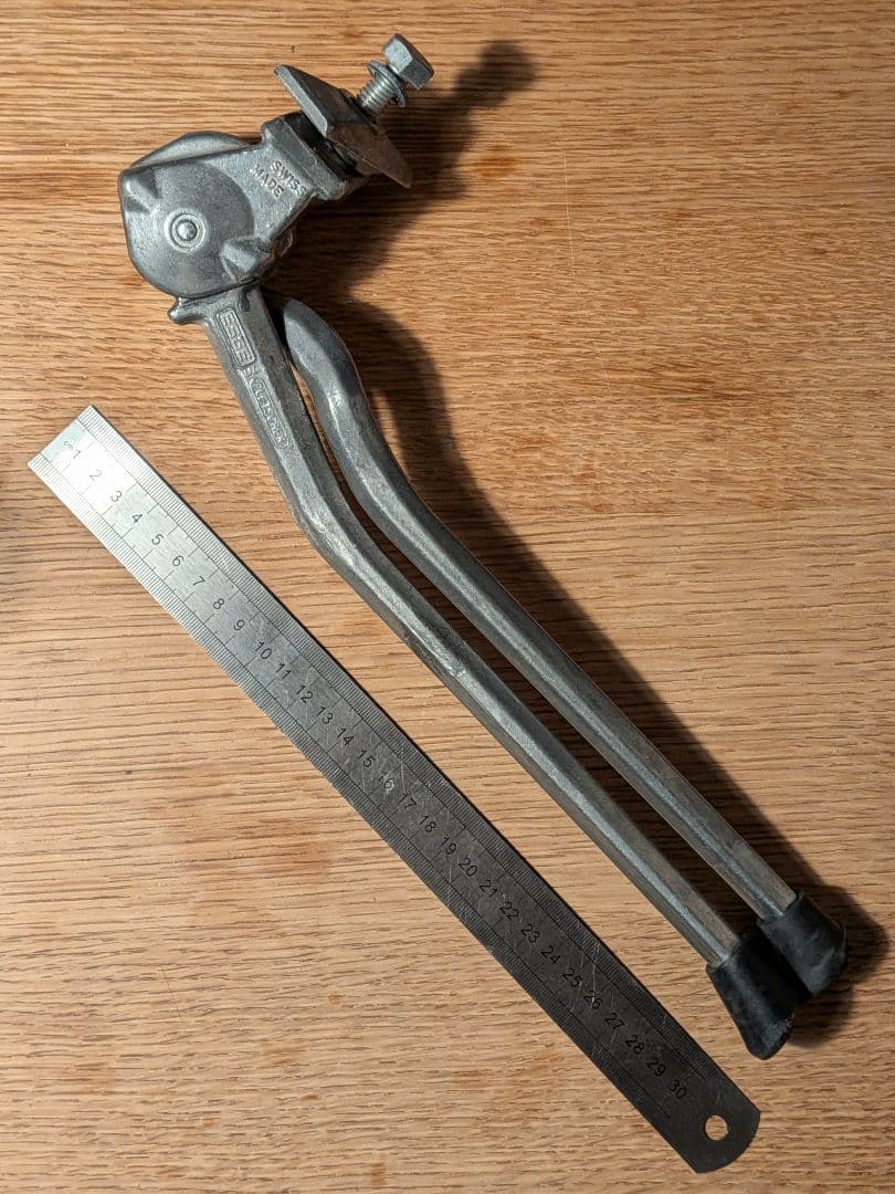 □ ESGE PLETSCHER ダブルレッグ センタースタンド Silver