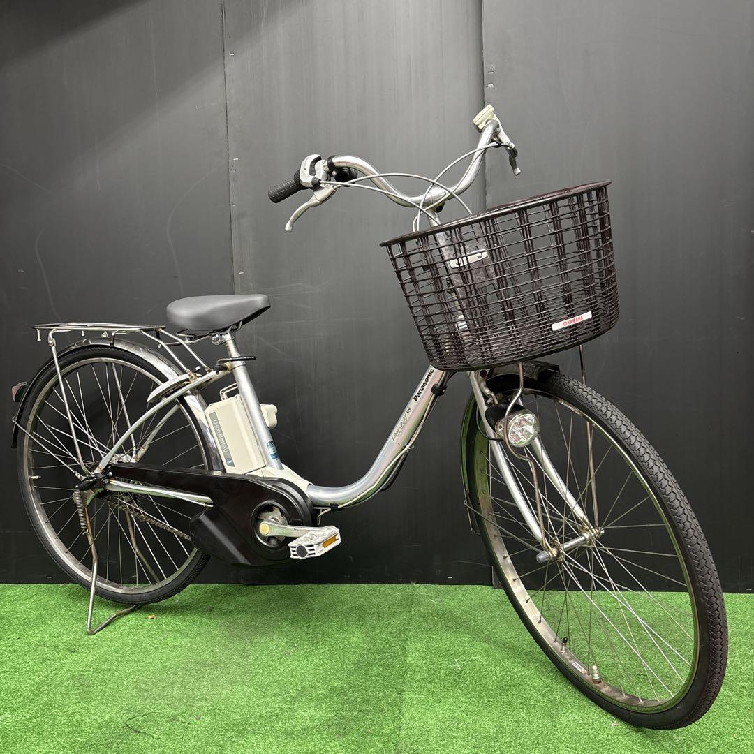電動自転車 Panasonic Lithium vivi SS シルバー　4★