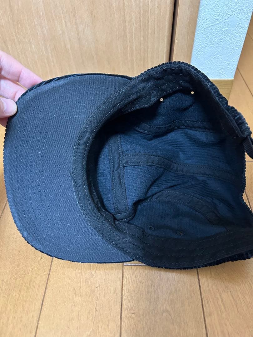 スケートボード Supreme Corduroy Camp Cap Black