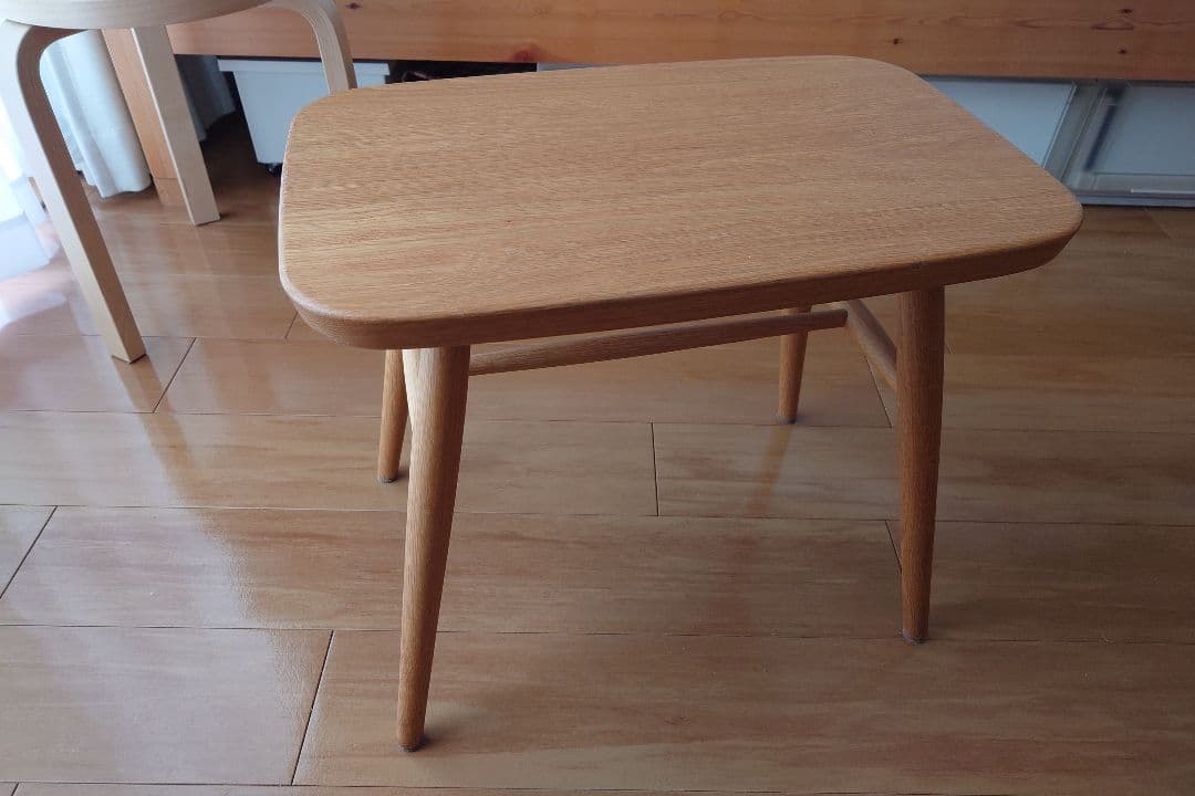 無印良品 オーク材スツール