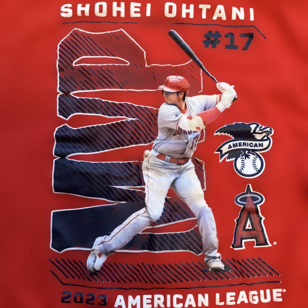 大谷翔平　♯17 2023 アメリカンリーグ MVP Tシャツ
