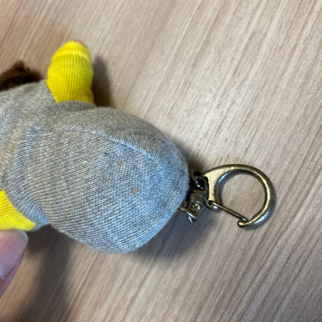 昭和レトロ モンチッチ キーホルダー セキグチ 当時物 パーカー付