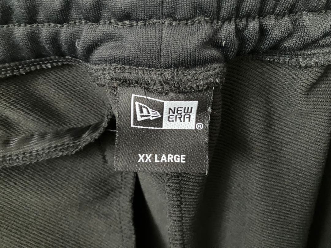 【美品】NEW ERA ドライスウェットパンツ　 ブラック　XX LARGE