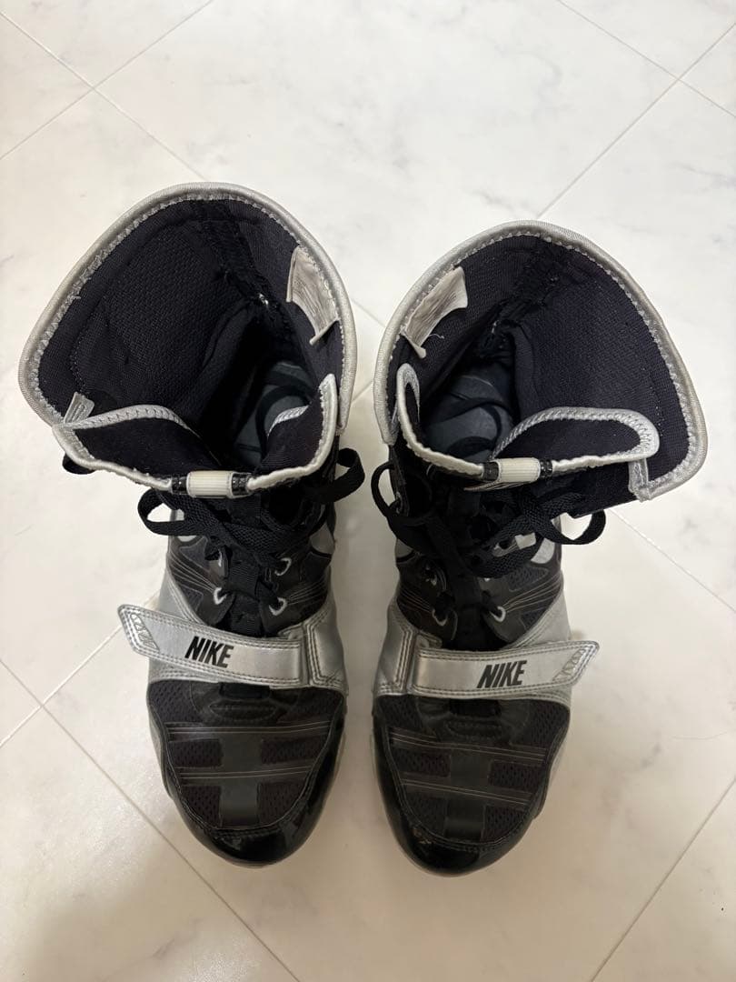 NIKE ボクシングシューズ ハイパーケーオー ブラック/シルバー 27.5cm