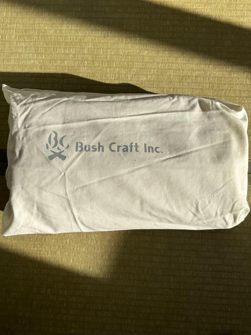 たき火タープ　3×3 Bush Craft Inc.製コットンキャンバス100%