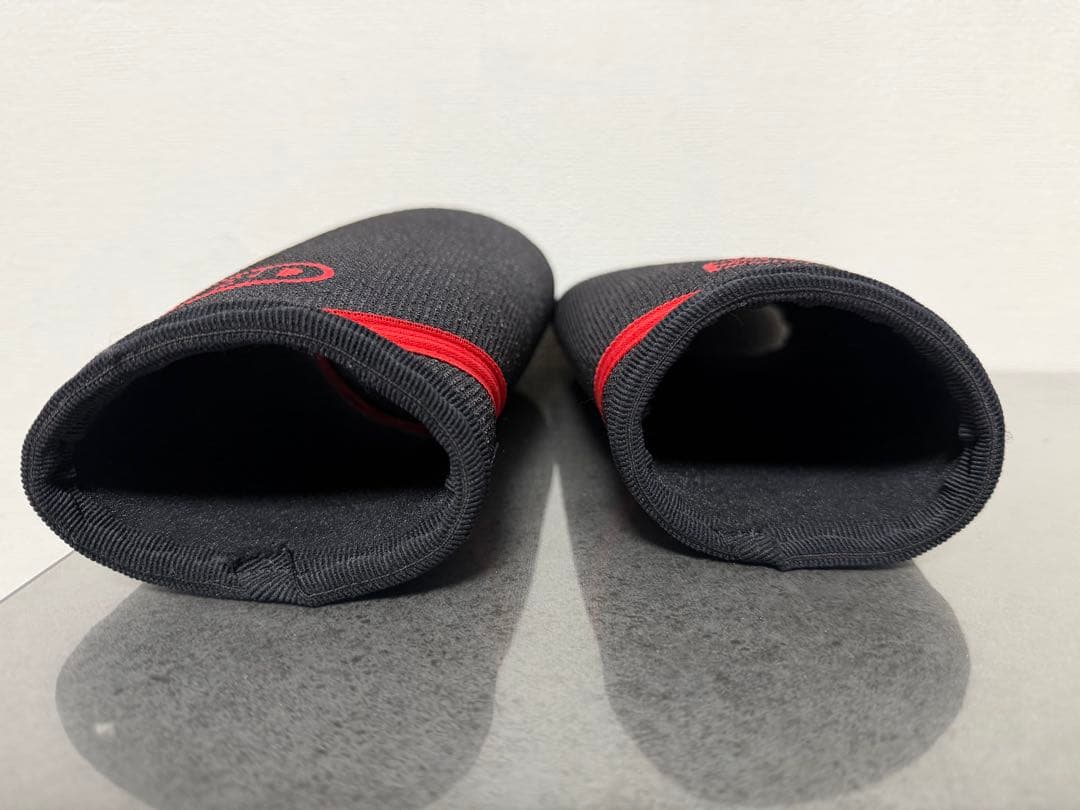 新品　未使用品　Sサイズ　SBD パワーリフティングスリーブ 黒/赤