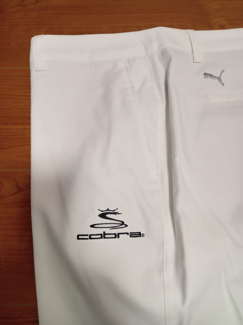 Puma Cobra ダブルネーム　ゴルフパンツ W40/L32 ホワイト