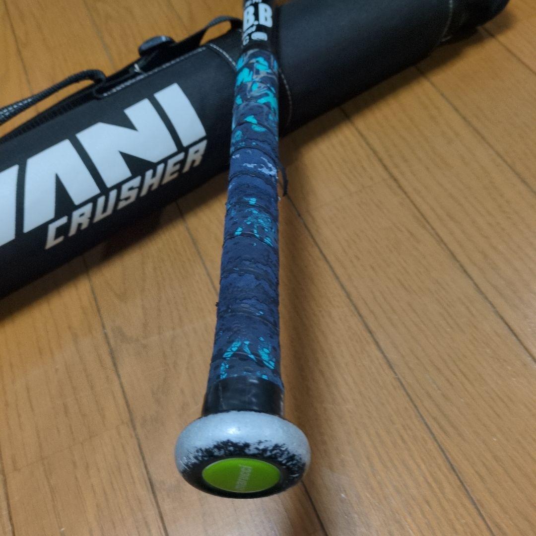 ワニクラッシャー 緑 WANI CRUSHER 軟式バット 78cm