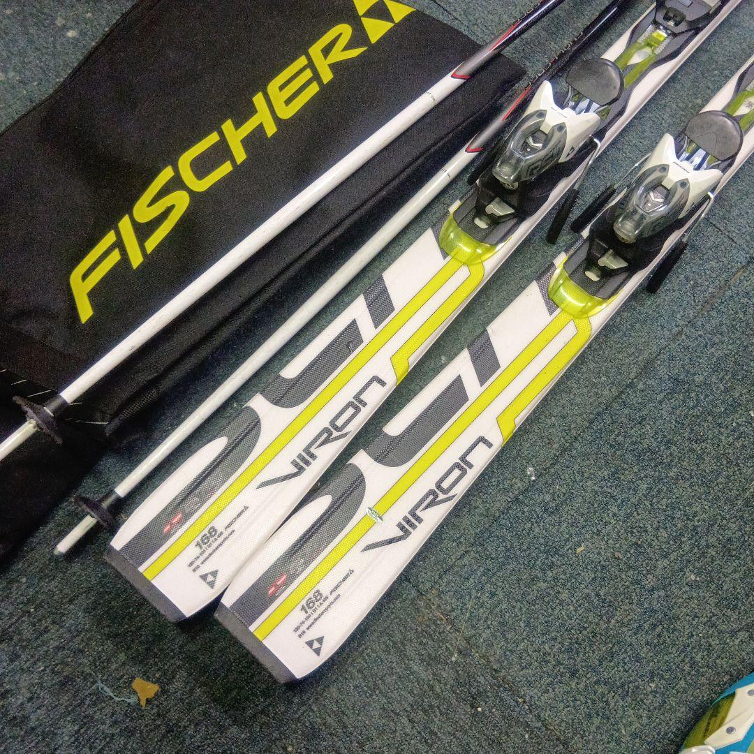168cm/FISCHER板メンテナス済 靴BIG HORN 28-29cm