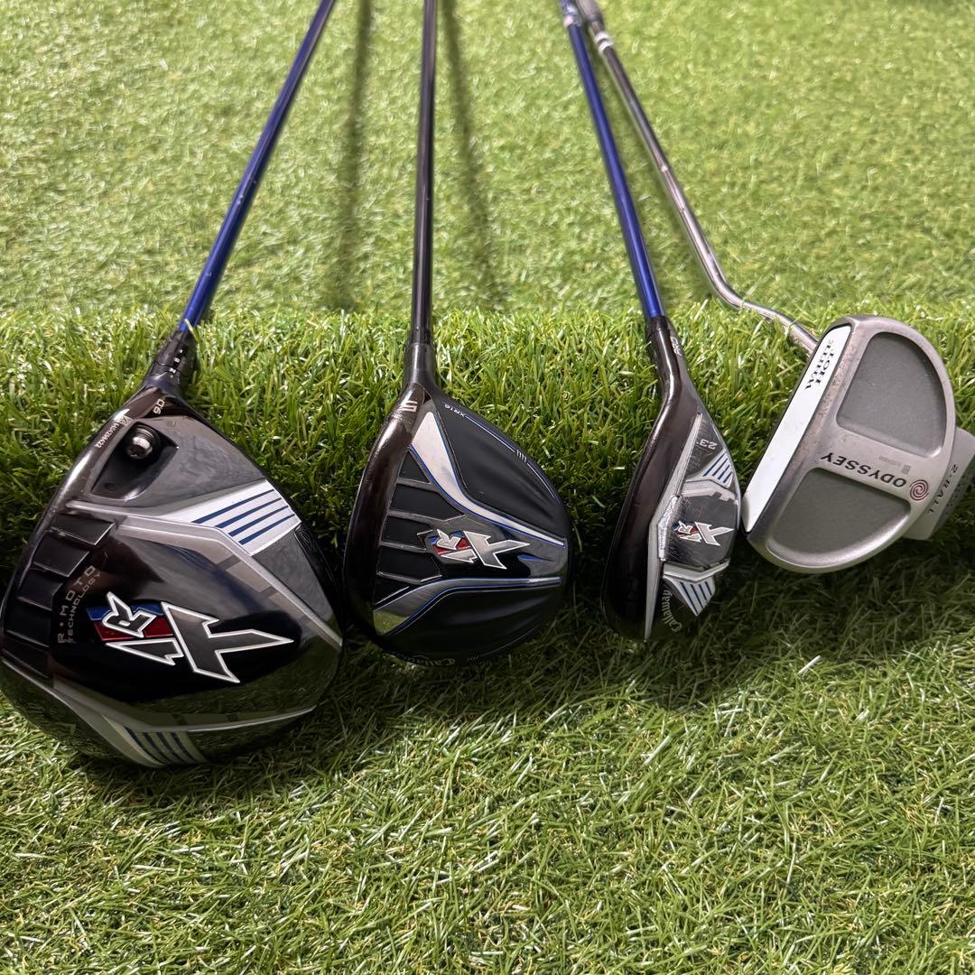 キャロウェイ　XR メンズゴルフ　10本セット　右利き　カーボン　S 初心者