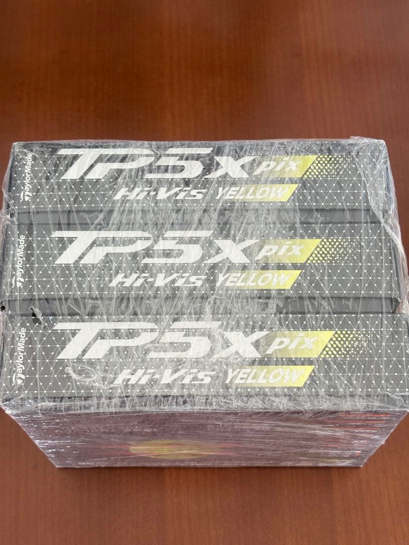 【本日のみお値下げ】テーラーメイド TP5 ボール TP5x pix 3箱　黄色