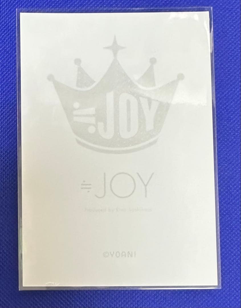 ≒JOY ニアジョイ 生写真 4周年 市原愛弓 直筆 ヨリ