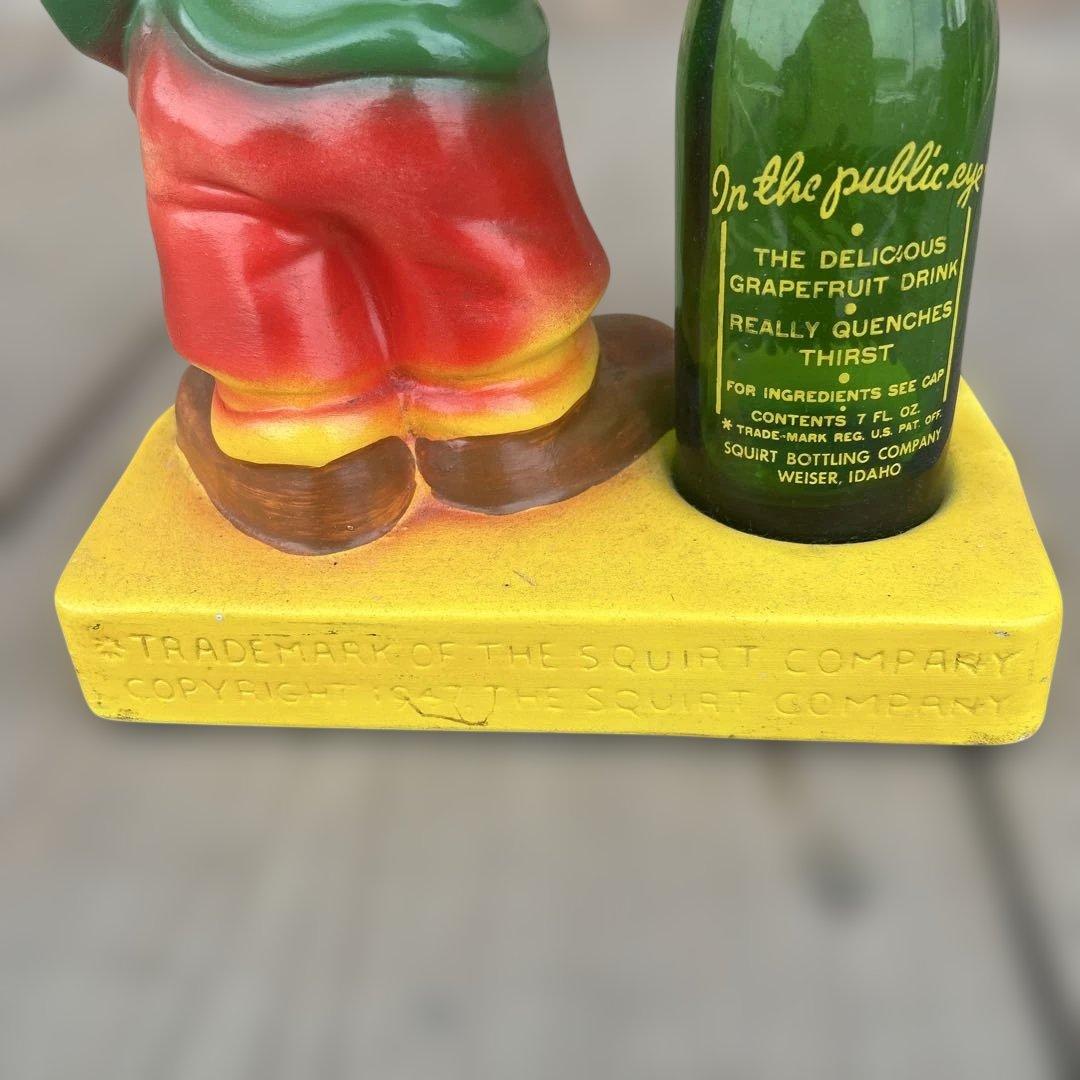 【激レア】VINTAGE SQUIRT BOY ボトルオープナー ディスプレイ