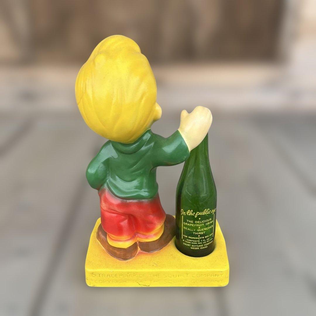 【激レア】VINTAGE SQUIRT BOY ボトルオープナー ディスプレイ