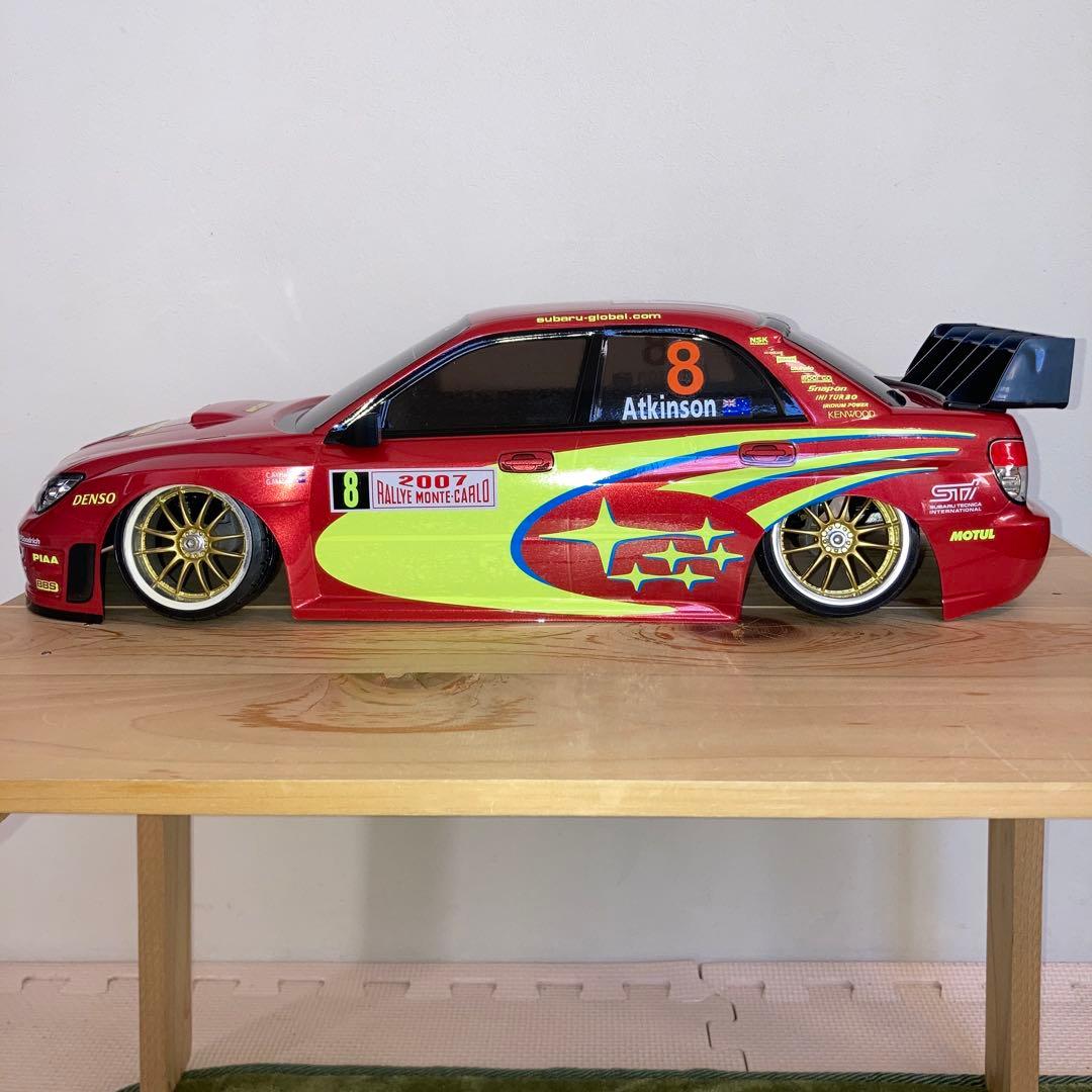 タミヤ　インプレッサ'07 WRCモンテカルロ ボディ