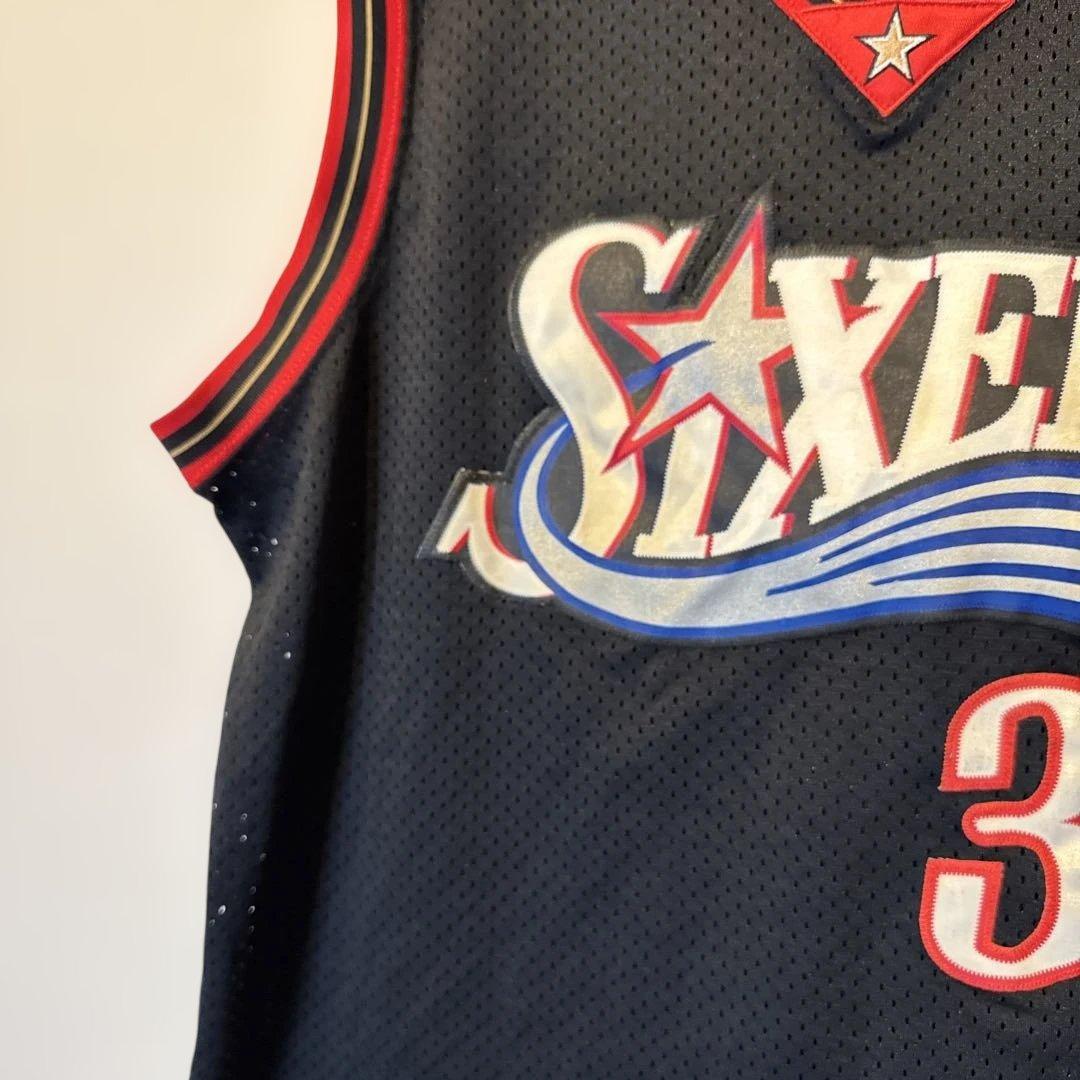 Nike Sixers Iverson ジャージユニフォーム XL ブラック