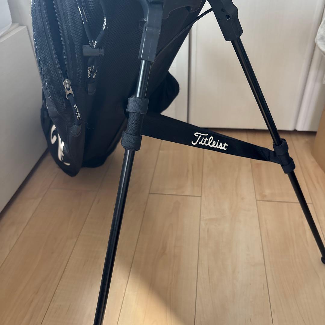Titleist タイトリスト 軽量 キャディバック スタンド　ブラック