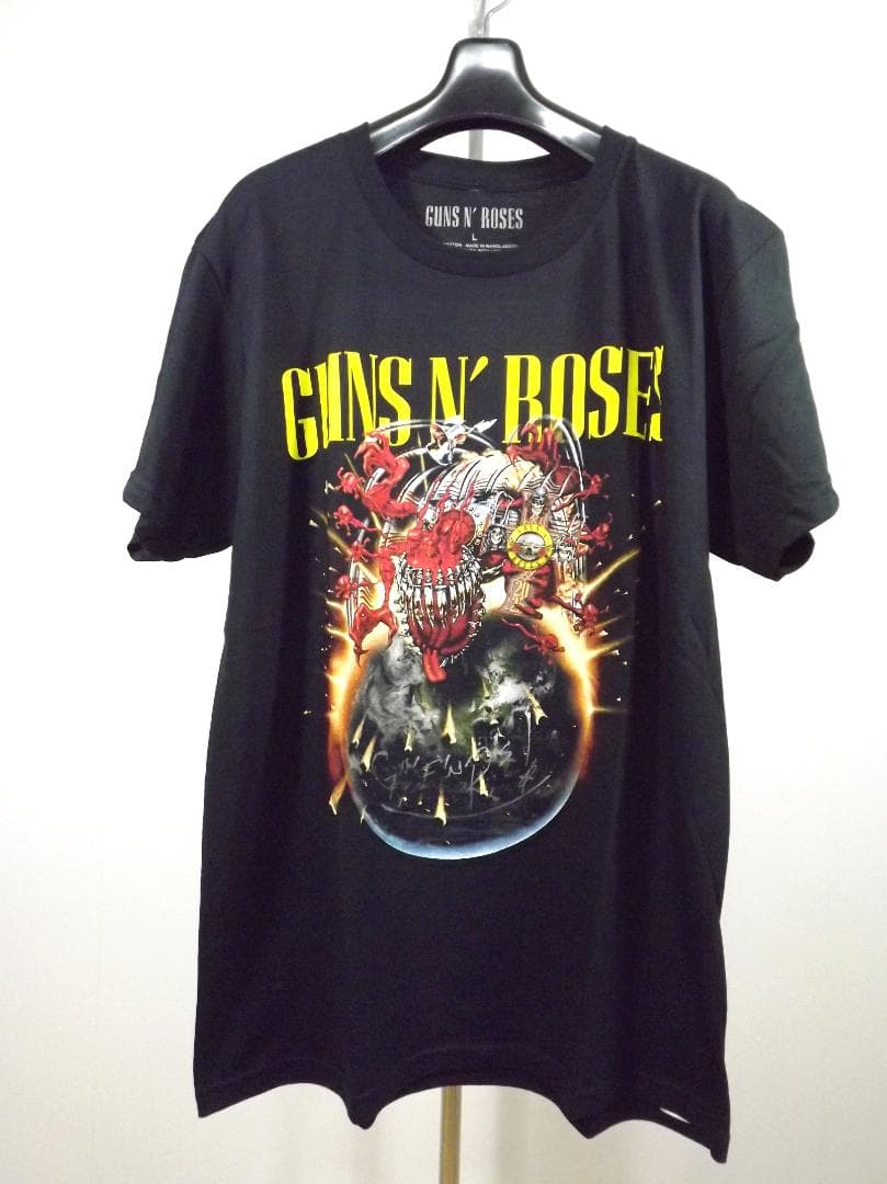 L 新品 GUNS N' ROSES (ガンズ) 2025 Admat Tシャツ