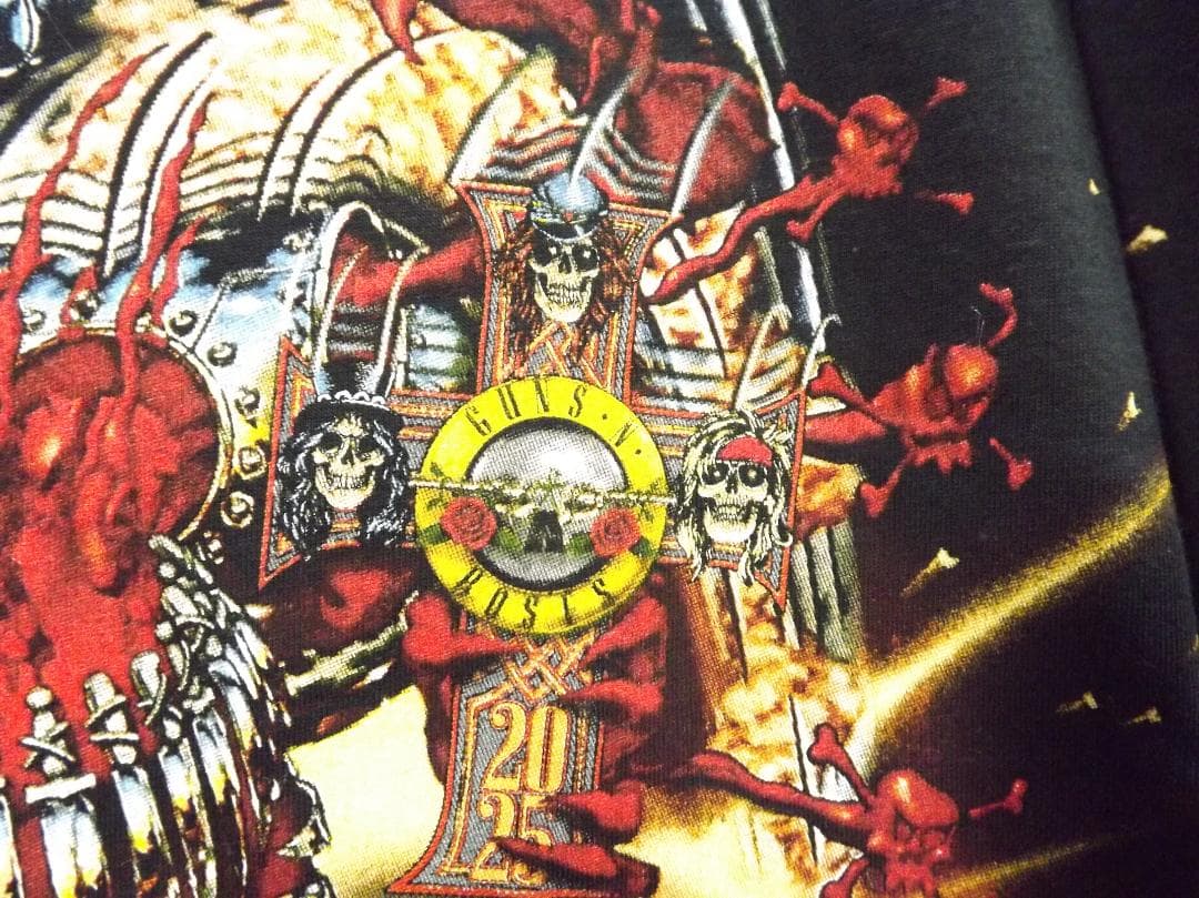L 新品 GUNS N' ROSES (ガンズ) 2025 Admat Tシャツ