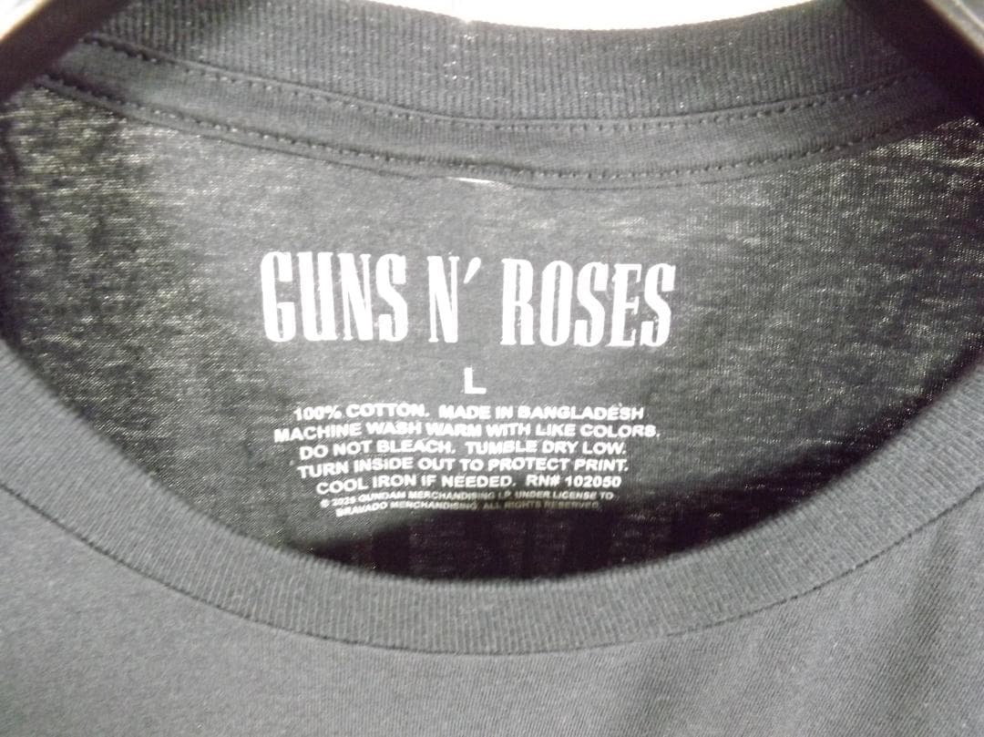 L 新品 GUNS N' ROSES (ガンズ) 2025 Admat Tシャツ