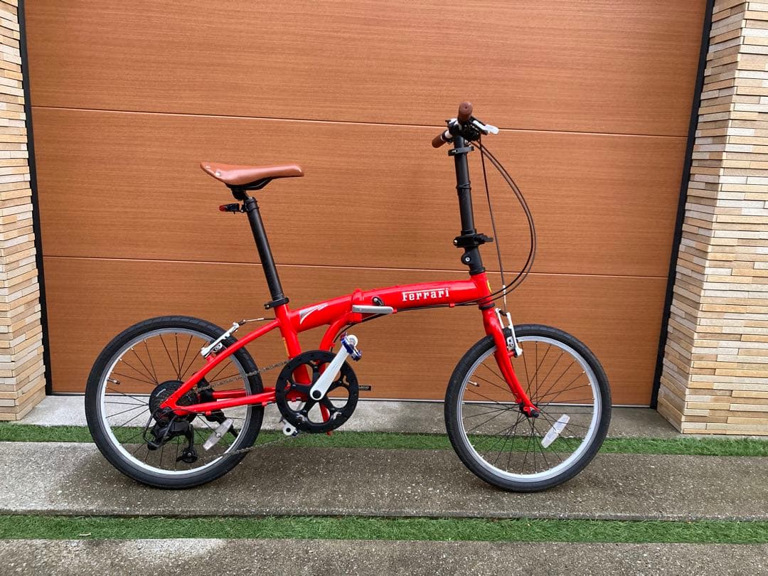 フェラーリ 折りたたみ ミニベロ自転車 20インチ