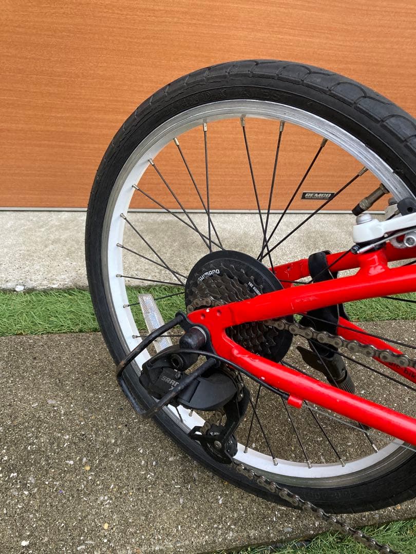 フェラーリ 折りたたみ ミニベロ自転車 20インチ