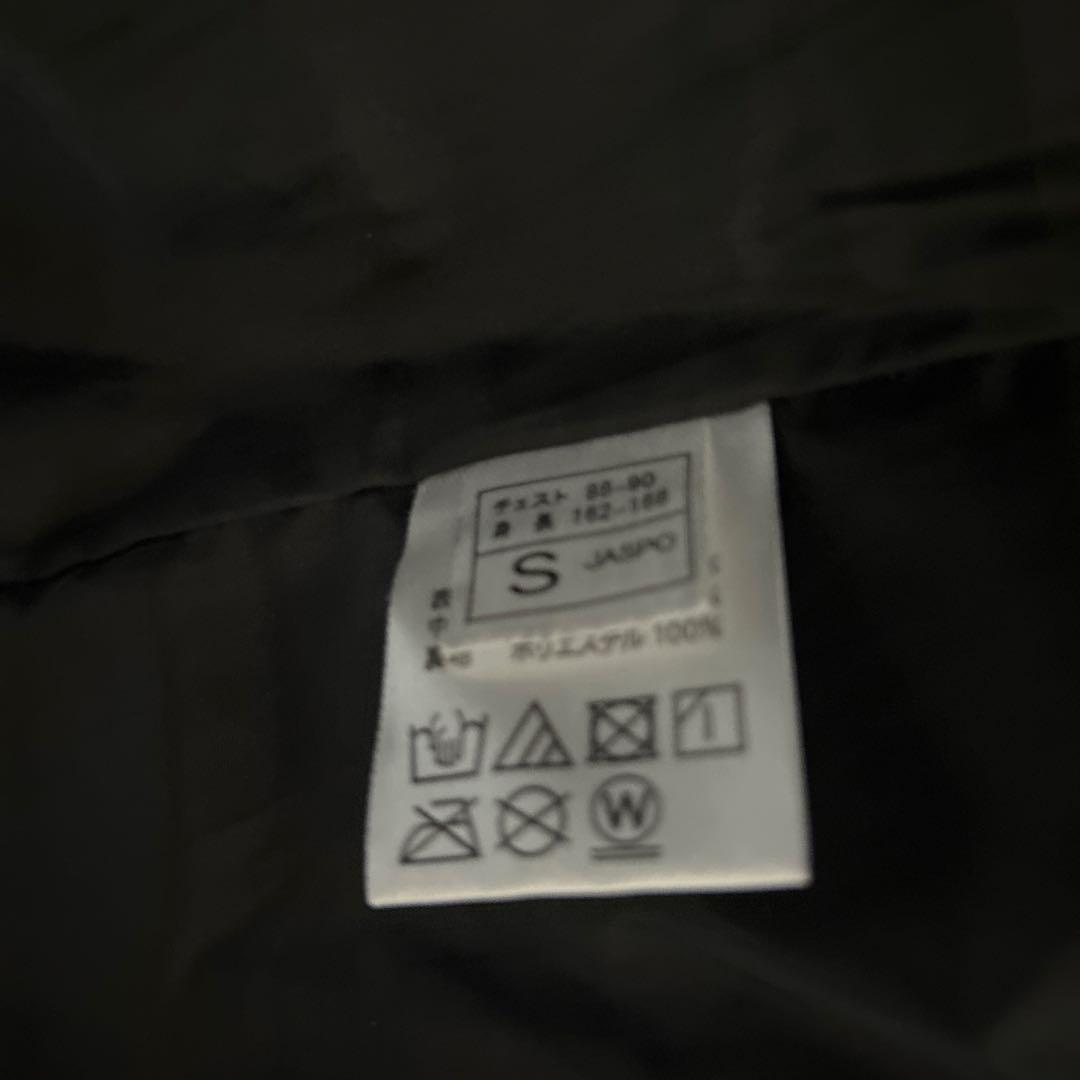 hummel フード付きブラックベンチコート