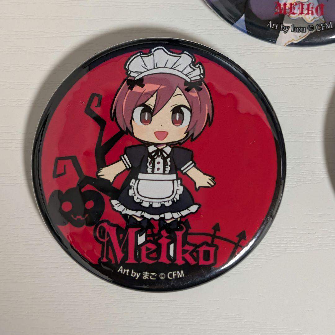 MEIKO 缶バッジ Halloween Mad Tea Party 初音ミク
