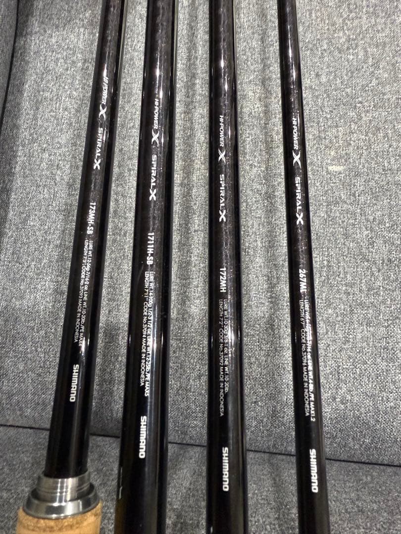 ペ*コ様 Shimano バンタム　バスロッド　4本セット