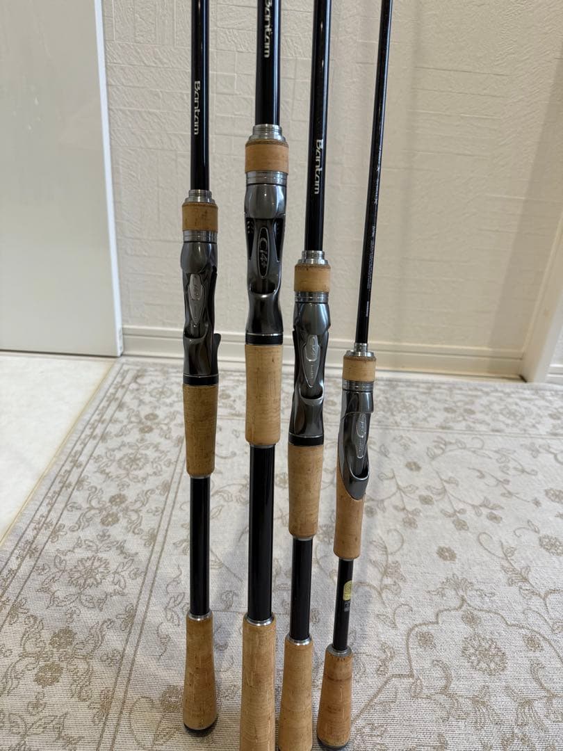 ペ*コ様 Shimano バンタム　バスロッド　4本セット
