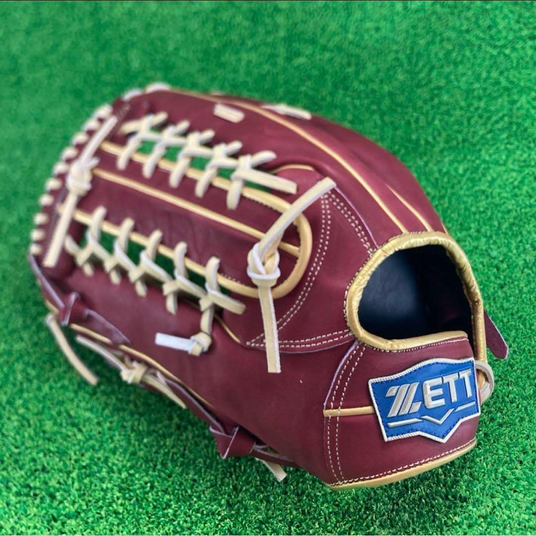 ZETT ゼット 外野手用 グローブ 海外 硬式野球 左投げ 972