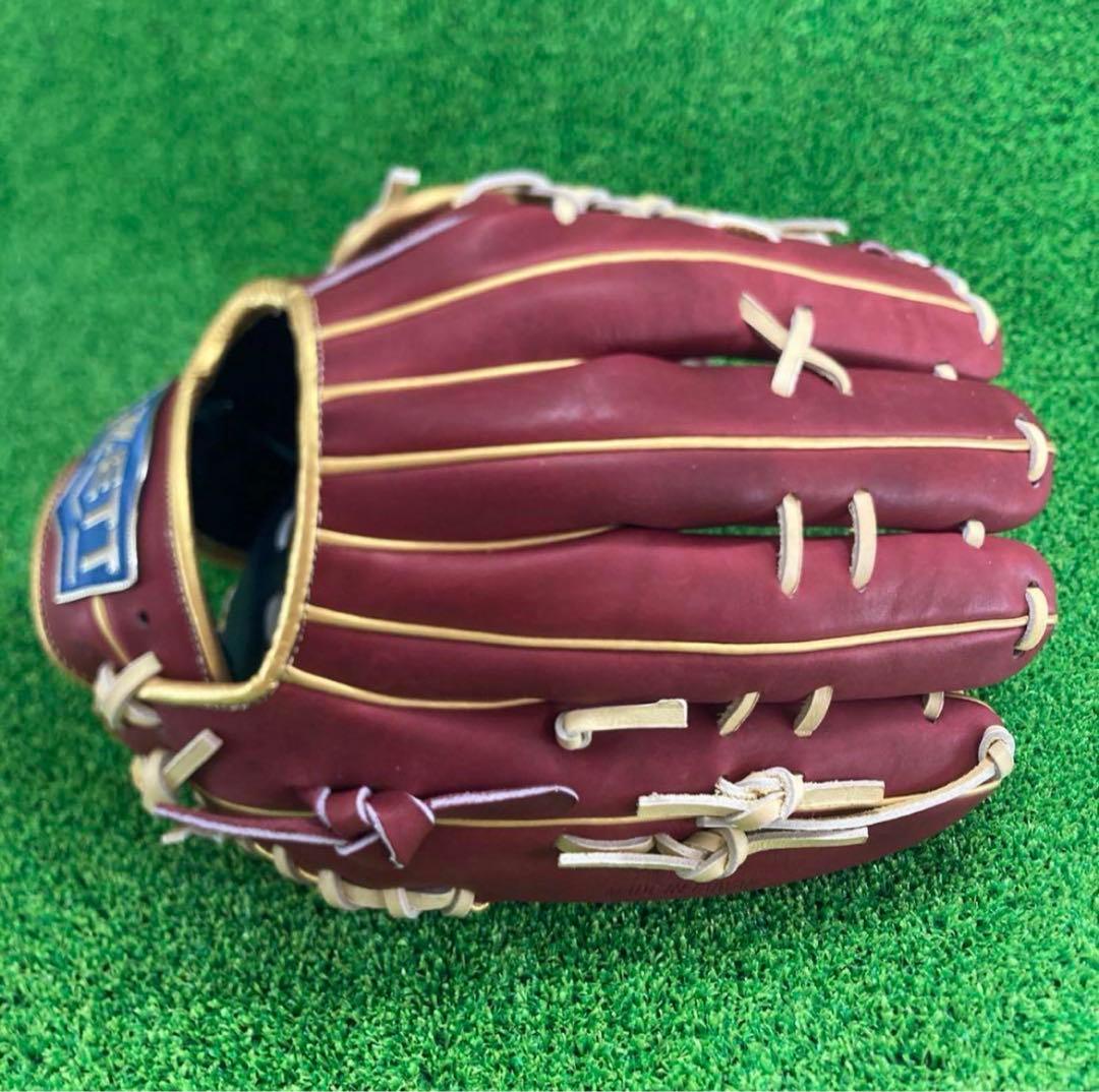 ZETT ゼット 外野手用 グローブ 海外 硬式野球 左投げ 972