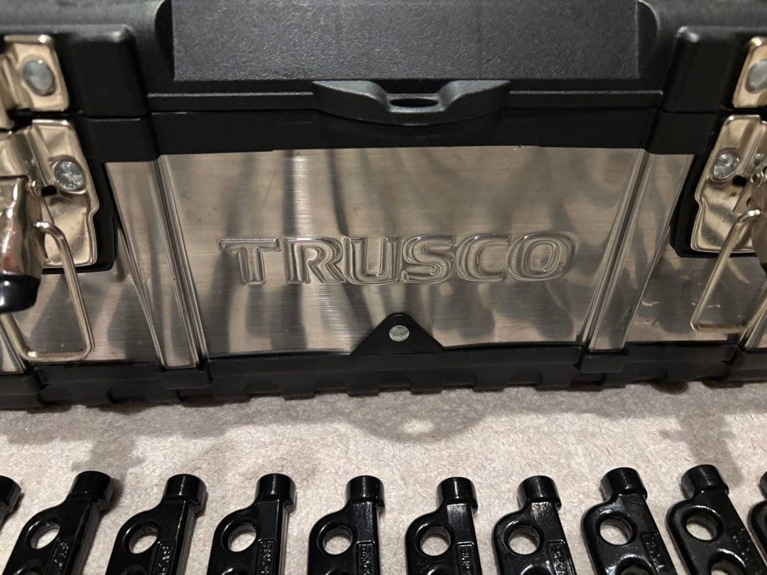 TRUSCO スノーピーク　ペグ 30cm 20本 収納ボックス付き