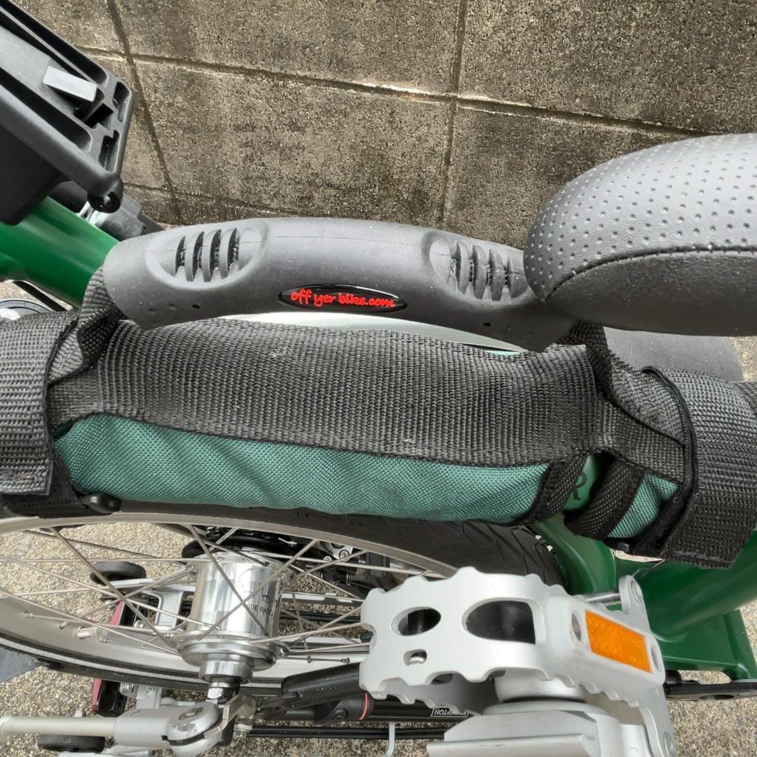 Brompton C Line Explore 輪行袋 リアラック スタンド付