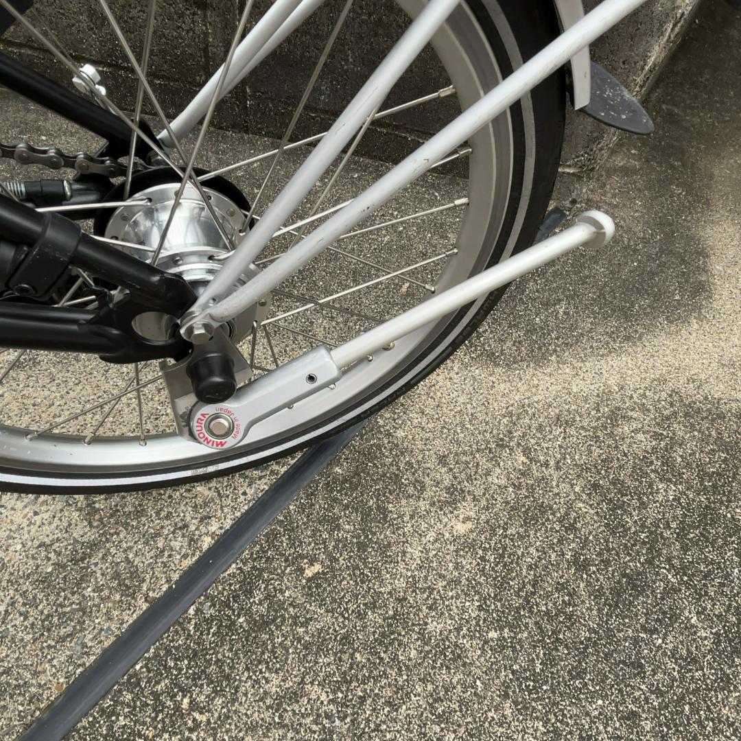 Brompton C Line Explore 輪行袋 リアラック スタンド付