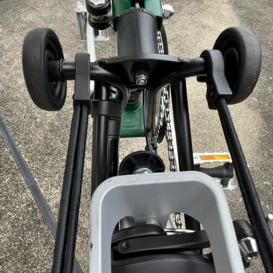 Brompton C Line Explore 輪行袋 リアラック スタンド付