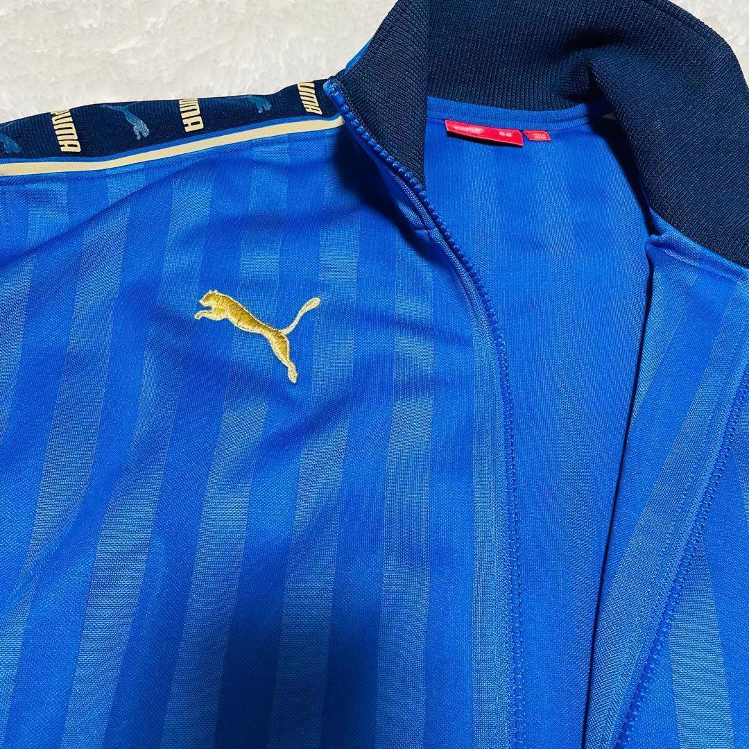 PUMA プーマ ジャージ 上下セット ブルー 青 スポーツウェア SSサイズ