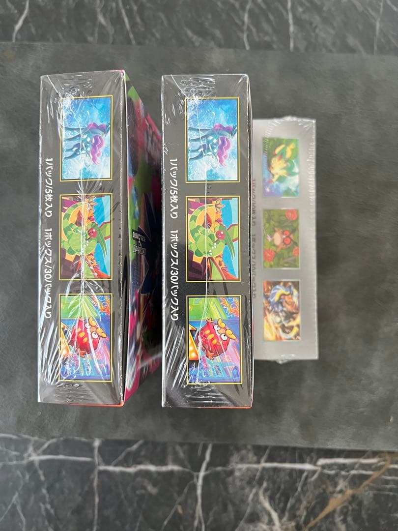 ポケモンカード インフェルノX2box 、テラスタルフェスexシュリンク付き