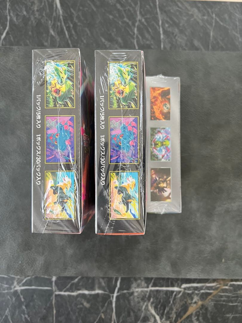 ポケモンカード インフェルノX2box 、テラスタルフェスexシュリンク付き
