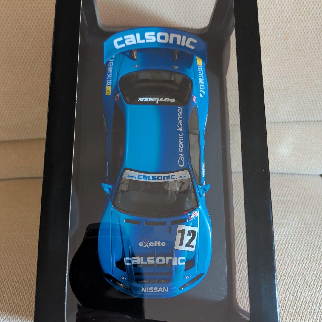ミニカー 1/18 AUTOart CALSONIC GTR (R34)JGTC 2001